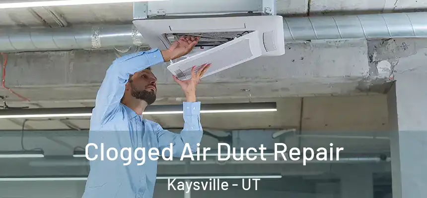  Clogged Air Duct Repair Kaysville - UT